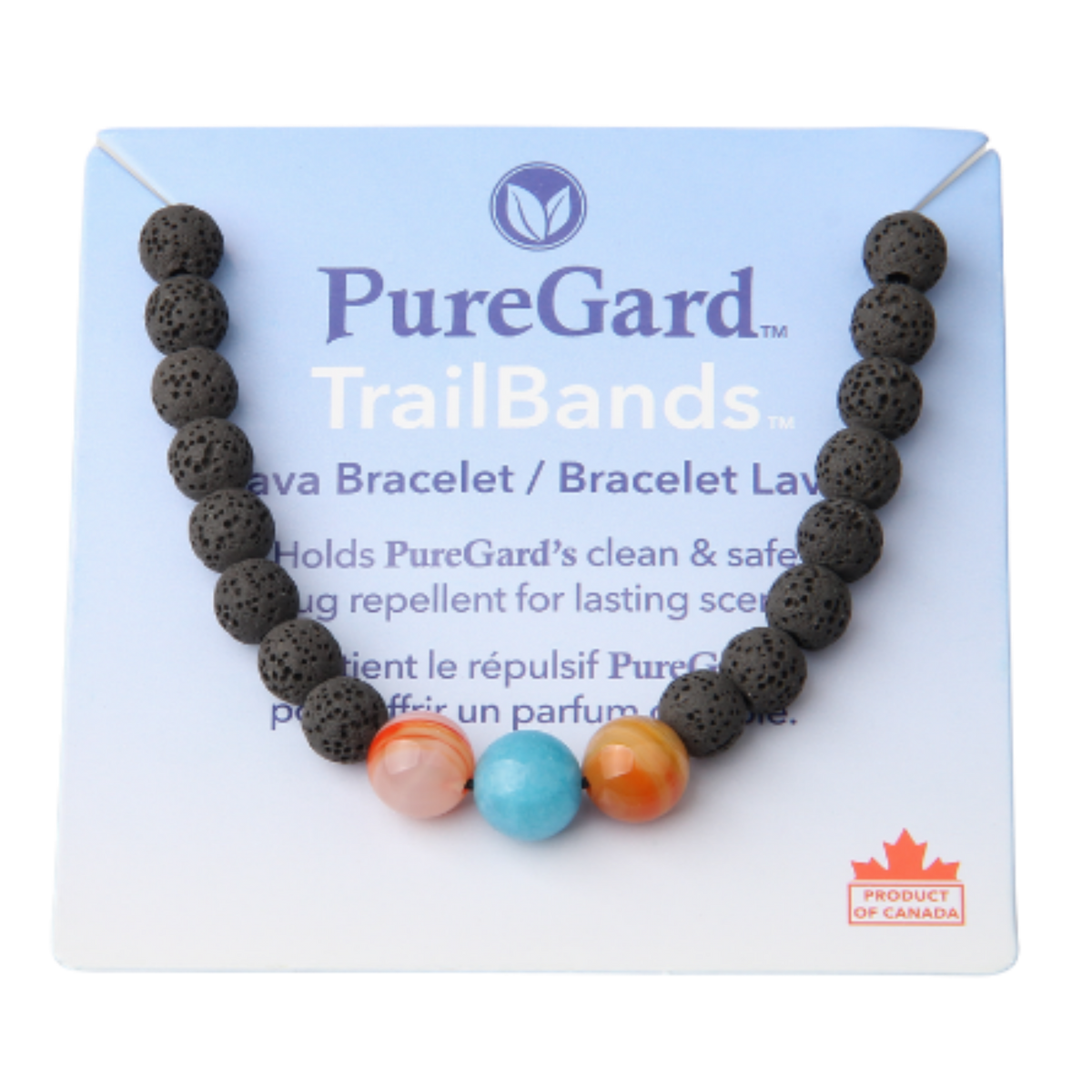 PureGard TrailBands™ Lava Bracelet
