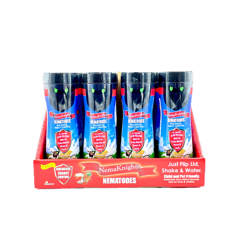 NemaKnights Grubs, Weevil & Borers – 12 Items Display